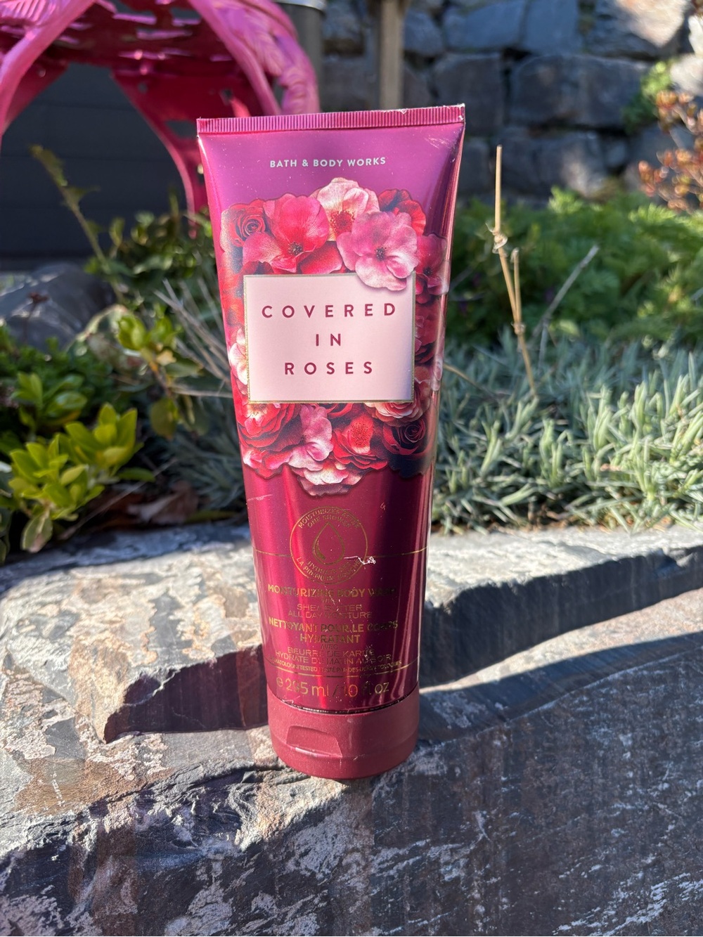 Bath & Body Works Covered in Roses Moisturizing Body Lotion - Deep Pink